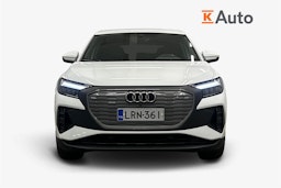 valkoinen Audi Q4 e-tron 2024 kuva 5.