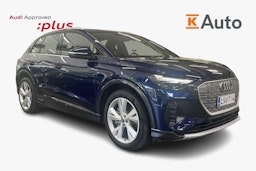 met. sininen Audi Q4 e-tron 2024 kuva 1.