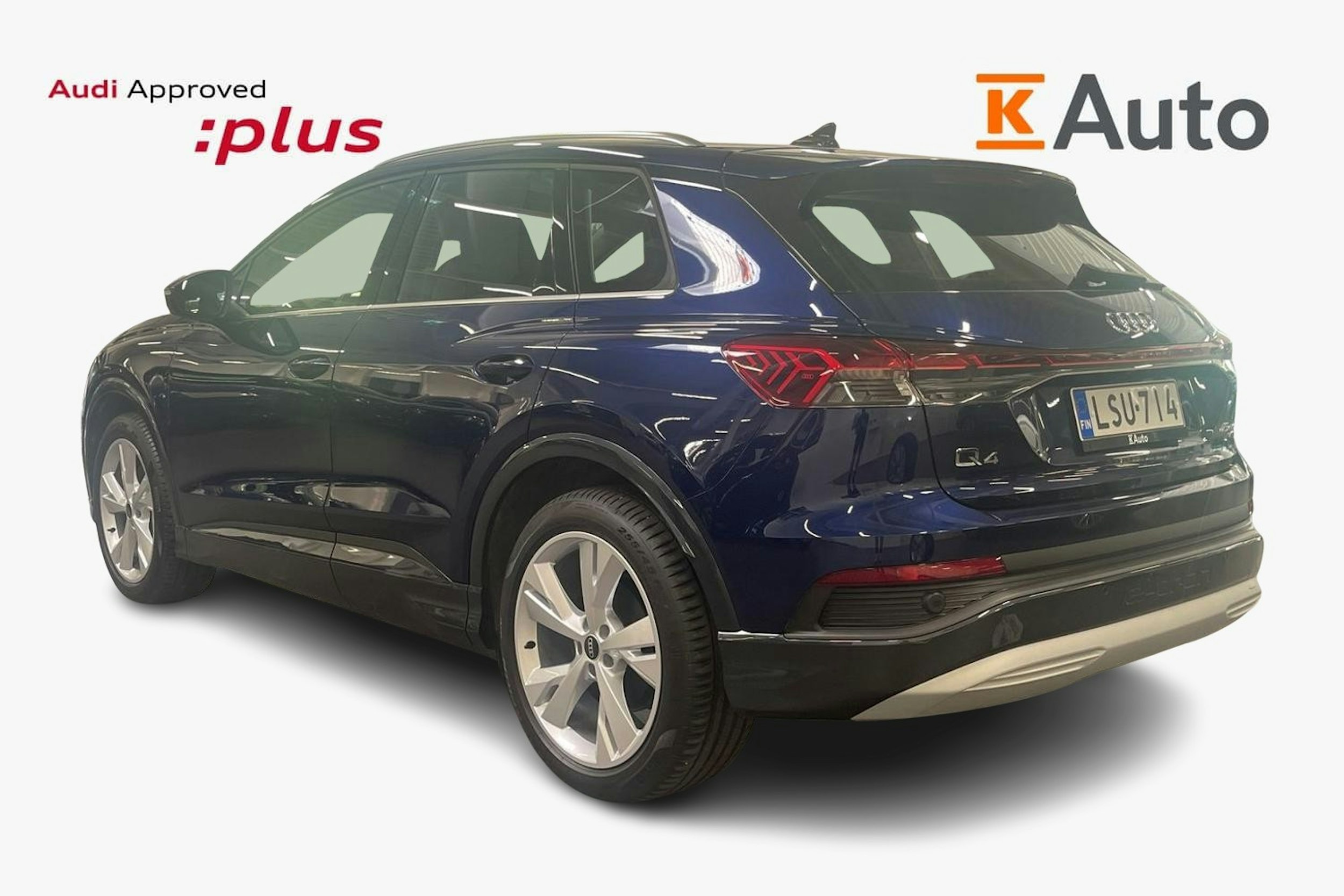 met. sininen Audi Q4 e-tron 2024 kuva 2.