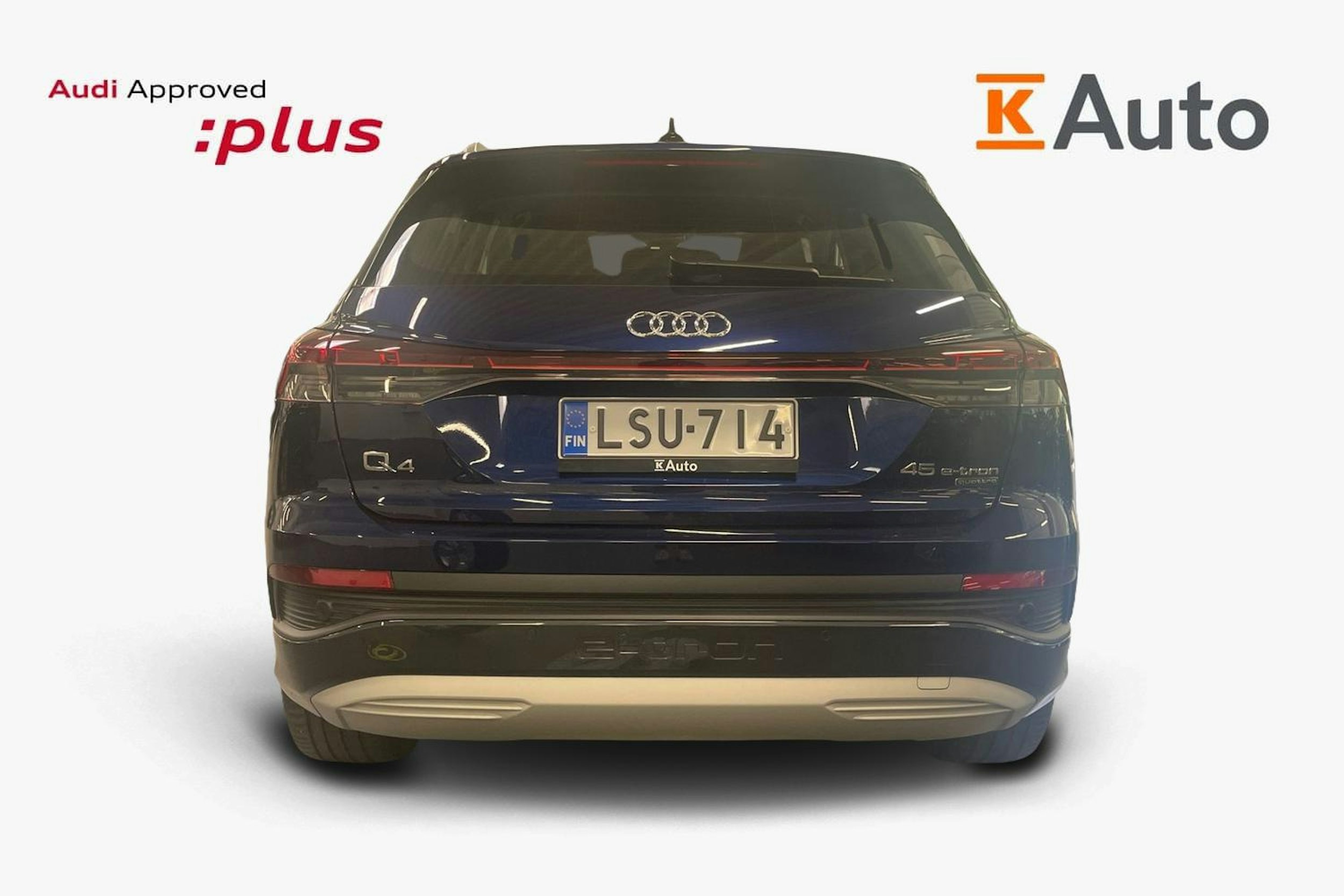 met. sininen Audi Q4 e-tron 2024 kuva 3.
