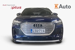 met. sininen Audi Q4 e-tron 2024 kuva 5.