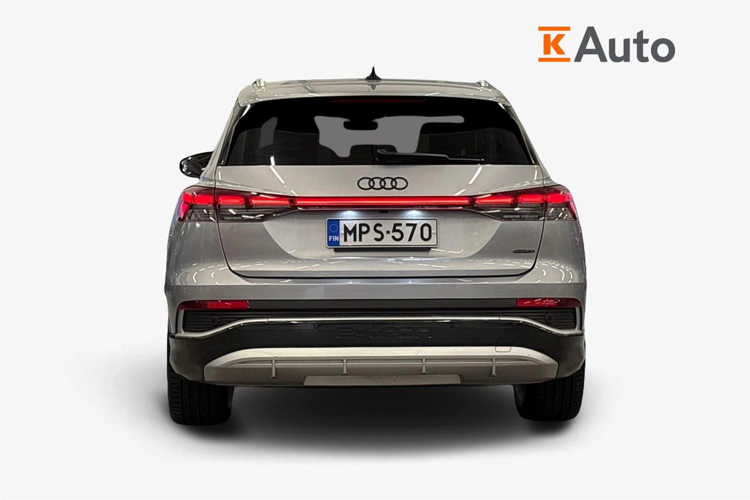 harmaa Audi Q4 e-tron 2024 kuva 3.