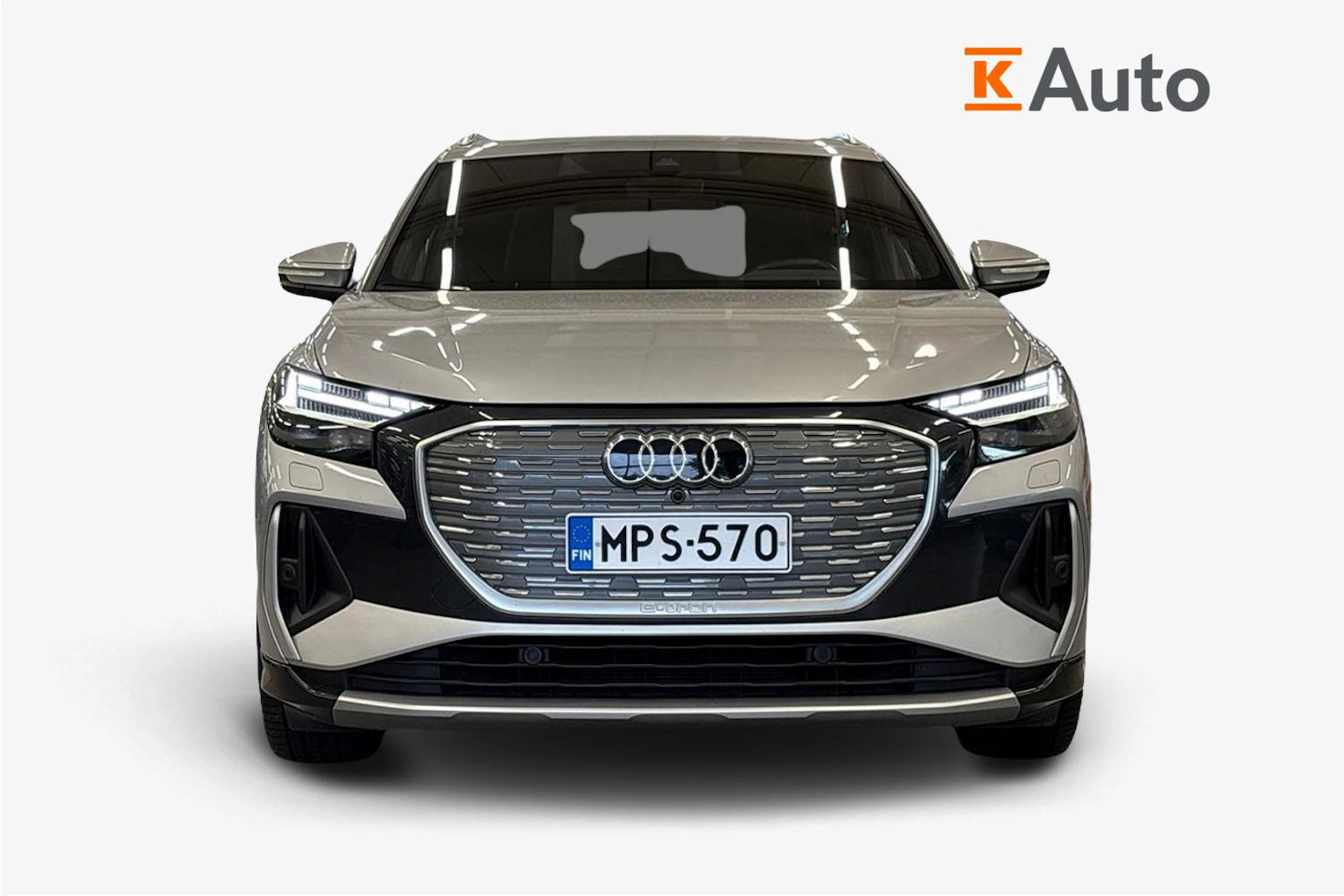 harmaa Audi Q4 e-tron 2024 kuva 4.