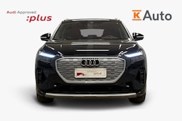 musta Audi Q4 e-tron 2024 kuva 4.
