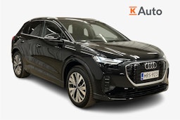 musta Audi Q4 e-tron 2024 kuva 1.