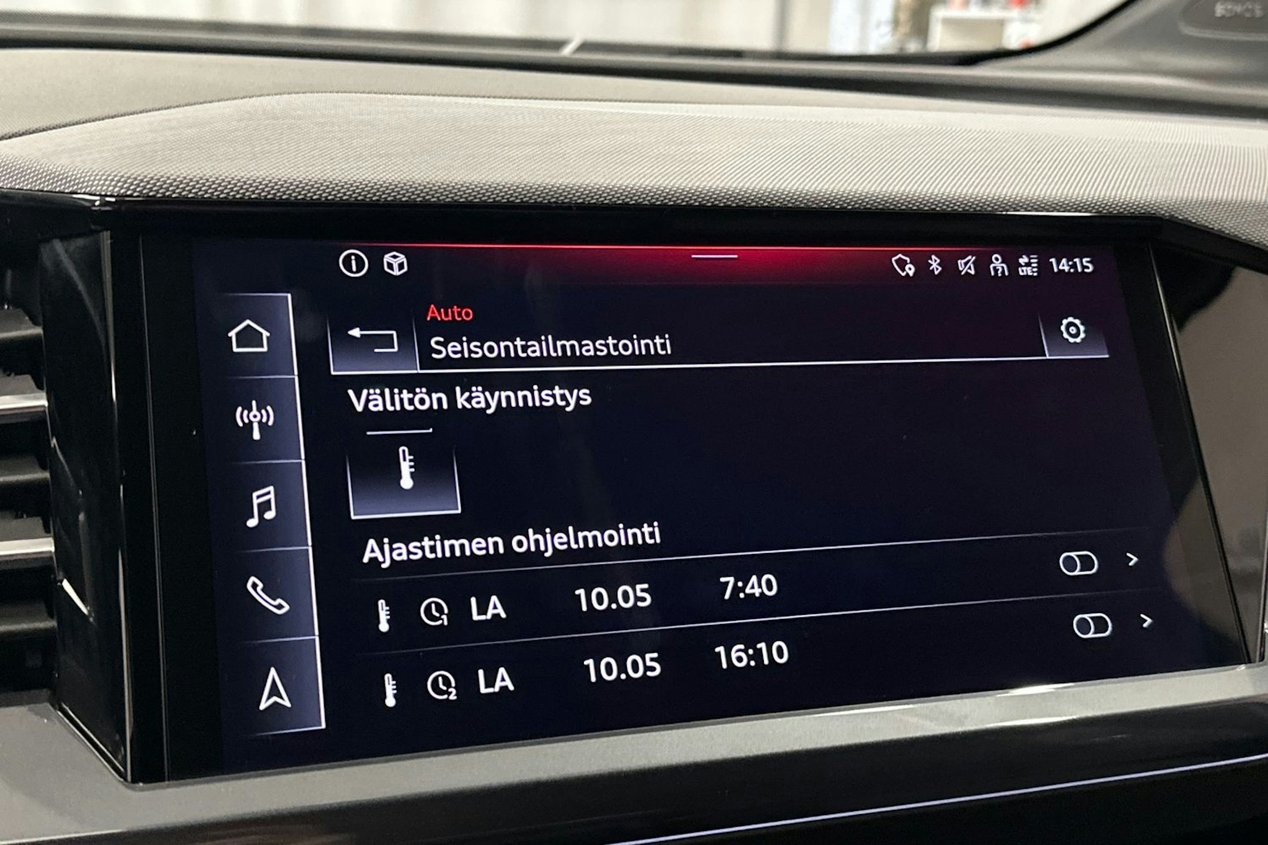 musta Audi Q4 e-tron 2024 kuva 30.