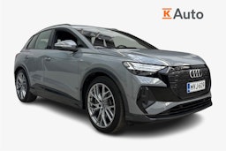 harmaa Audi Q4 e-tron 2024 kuva 1.