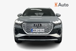 Harmaa Audi Q4 e-tron 2024 kuva 4.