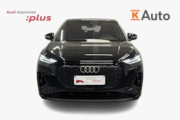 musta Audi Q4 e-tron 2024 kuva 4.