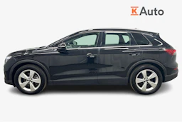 musta Audi Q4 e-tron 2024 kuva 5.