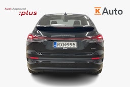 musta Audi Q4 e-tron 2024 kuva 3.