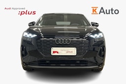 musta Audi Q4 e-tron 2024 kuva 4.