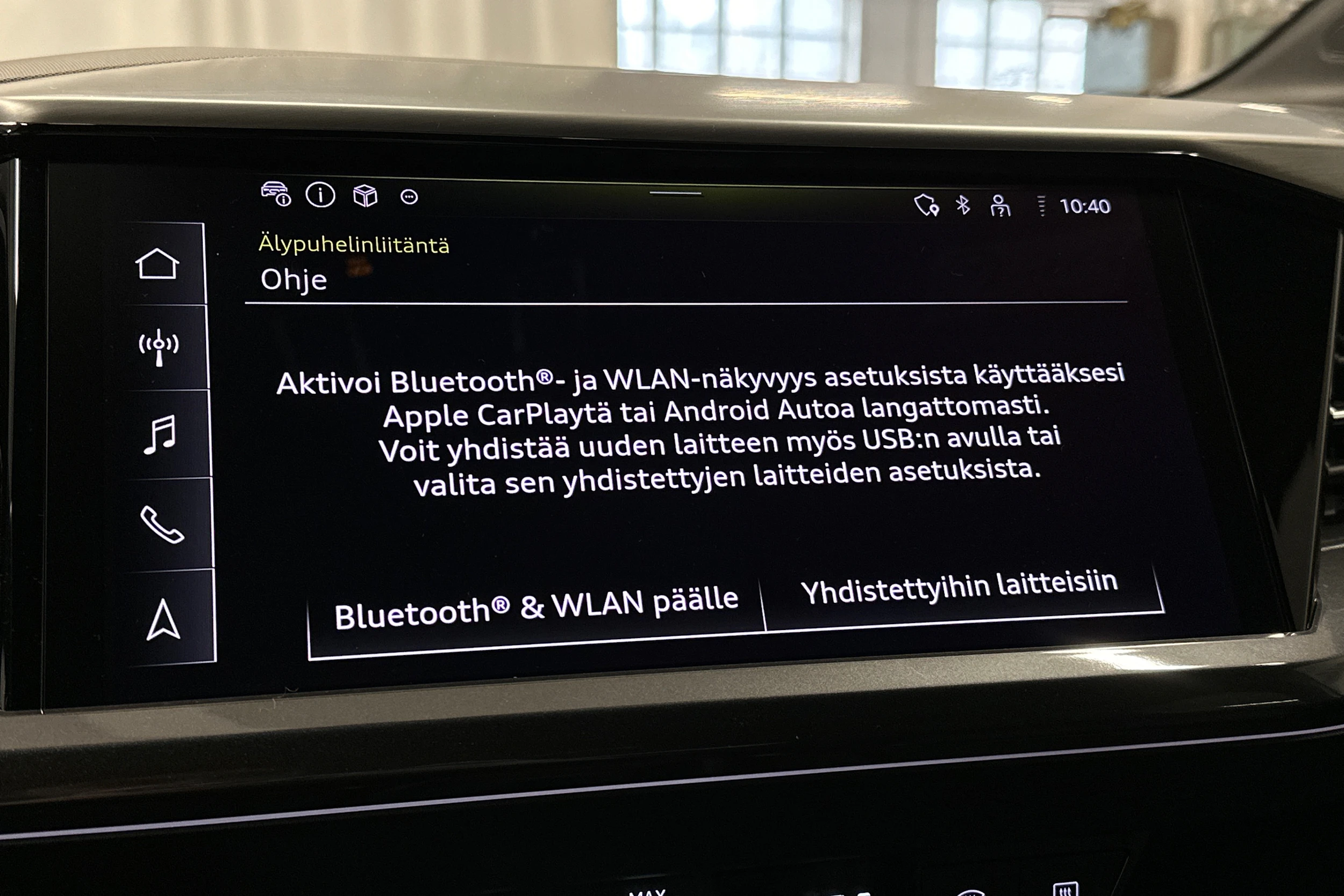 valkoinen Audi Q4 e-tron 2024 kuva 20.