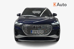 Sininen Audi Q4 e-tron 2024 kuva 5.