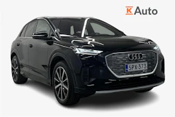 musta Audi Q4 e-tron 2024 kuva 1.