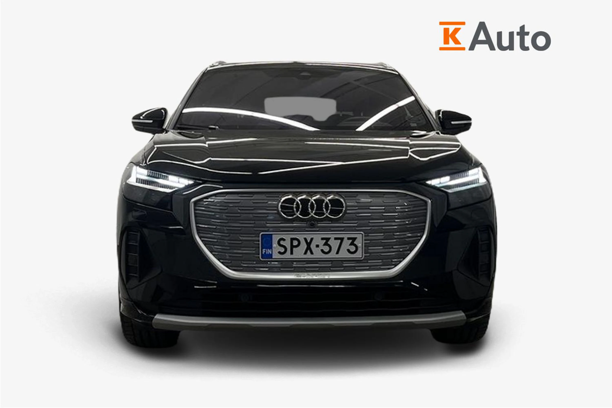 musta Audi Q4 e-tron 2024 kuva 5.