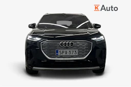 musta Audi Q4 e-tron 2024 kuva 5.