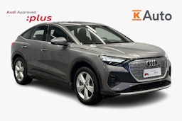 harmaa Audi Q4 e-tron 2024 kuva 1.