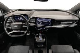 valkoinen Audi Q4 e-tron 2024 kuva 9.