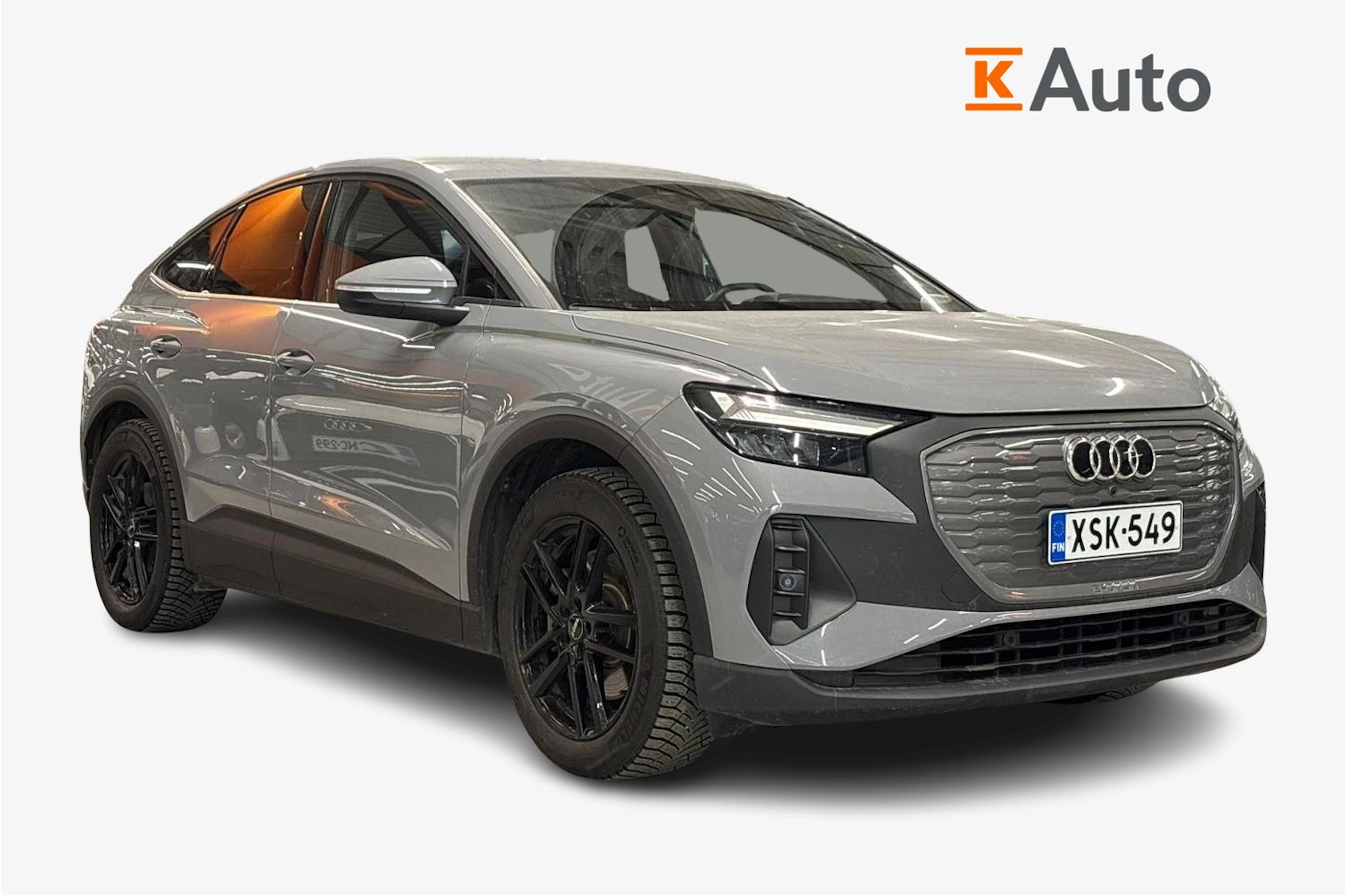 harmaa Audi Q4 e-tron 2024 kuva 1.