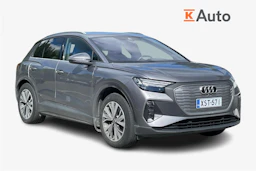 met. harmaa Audi Q4 e-tron 2024 kuva 1.
