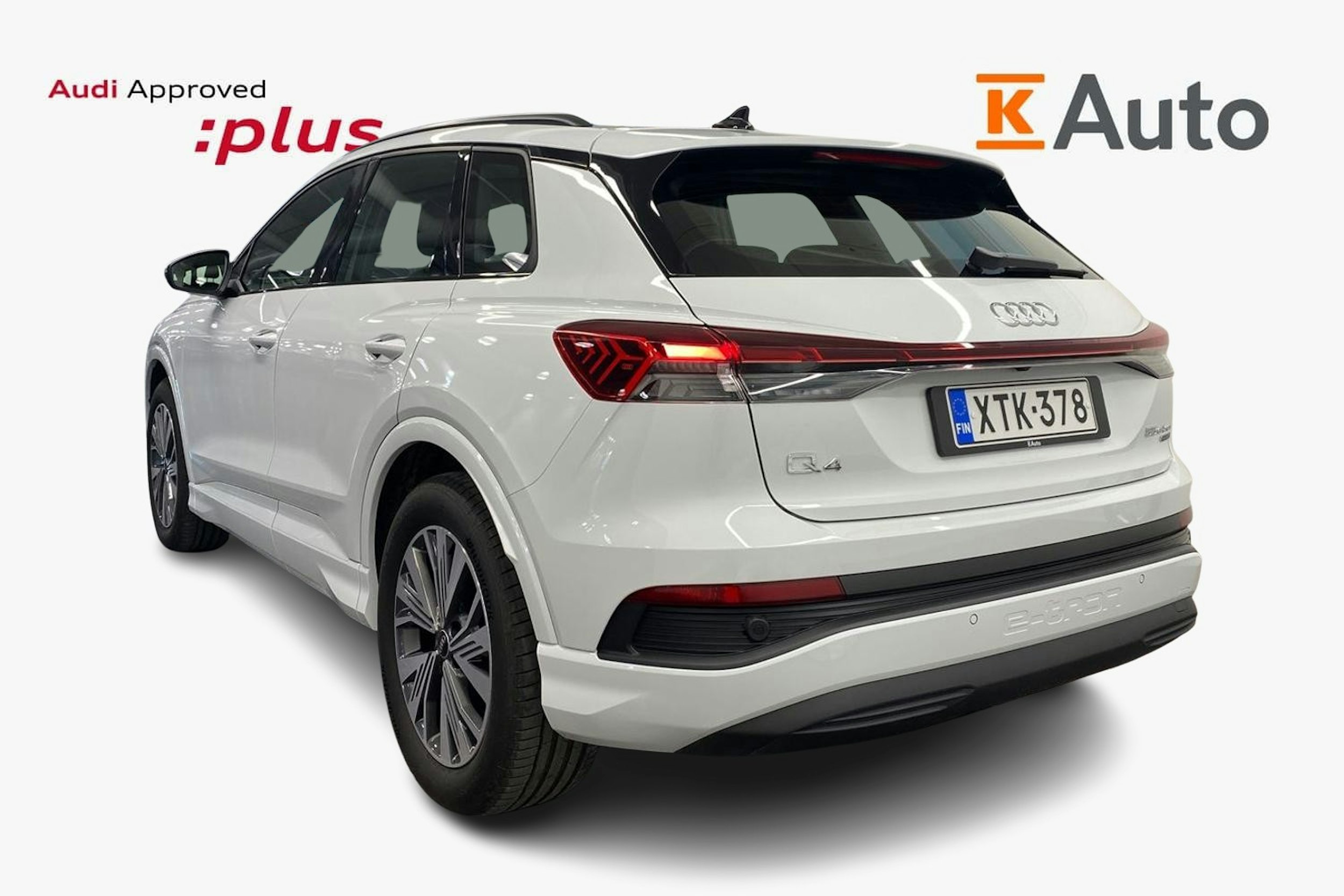 valkoinen Audi Q4 e-tron 2024 kuva 2.