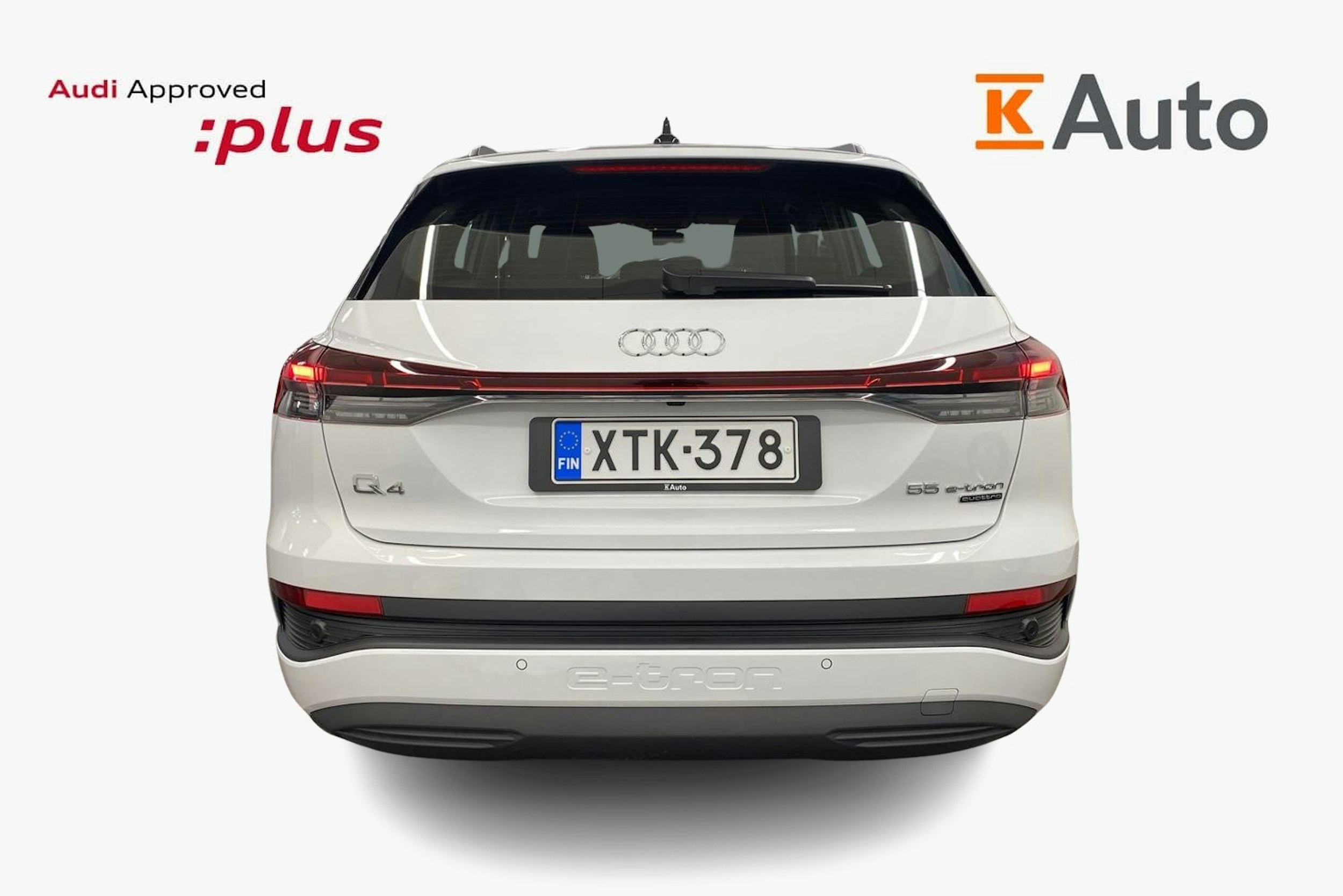 valkoinen Audi Q4 e-tron 2024 kuva 3.