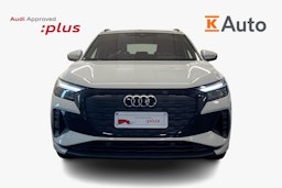 valkoinen Audi Q4 e-tron 2024 kuva 5.