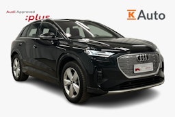 musta Audi Q4 e-tron 2024 kuva 1.