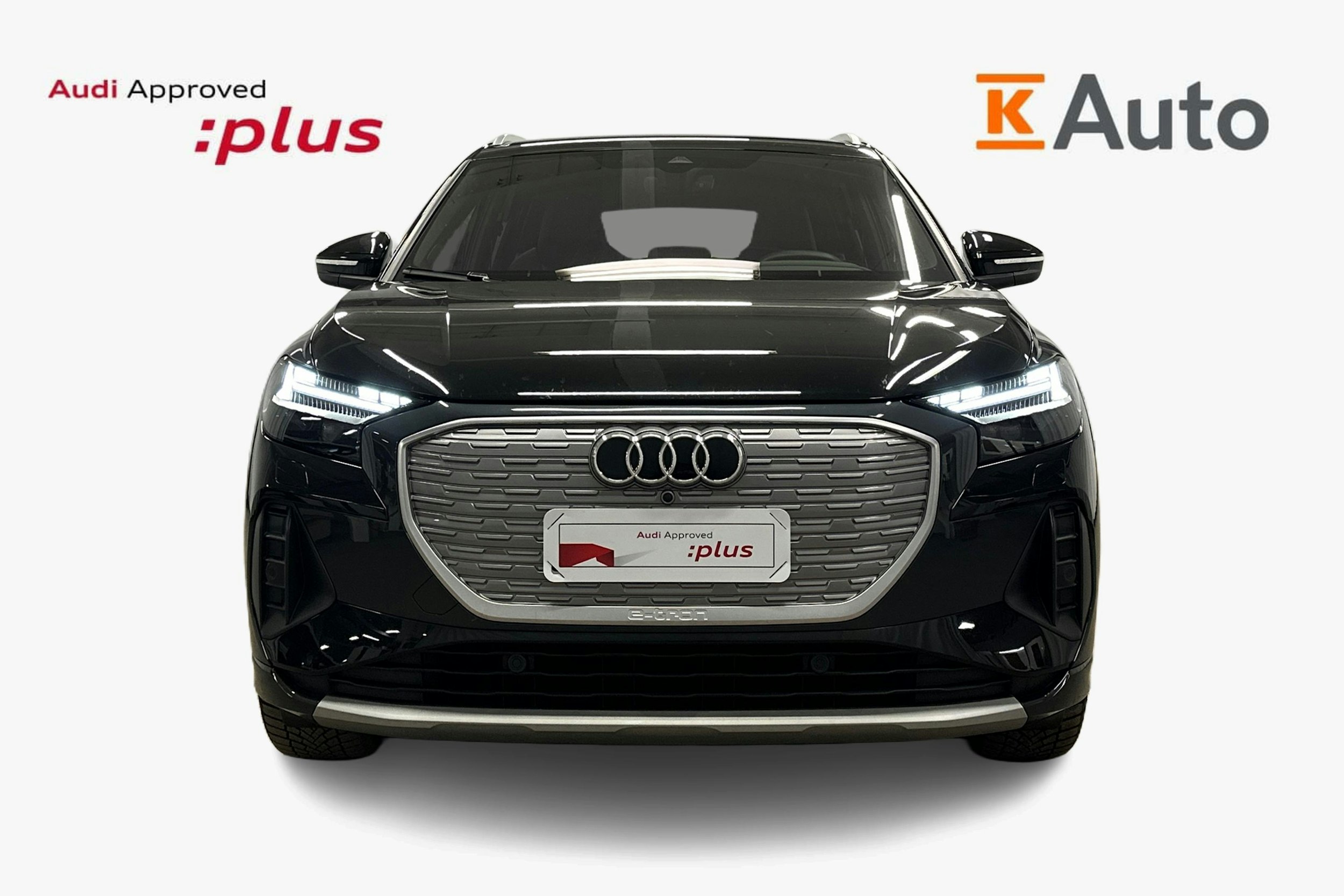 musta Audi Q4 e-tron 2024 kuva 4.
