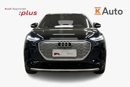 musta Audi Q4 e-tron 2024 kuva 4.