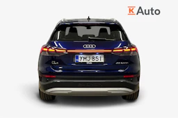 sininen Audi Q4 e-tron 2024 kuva 3.