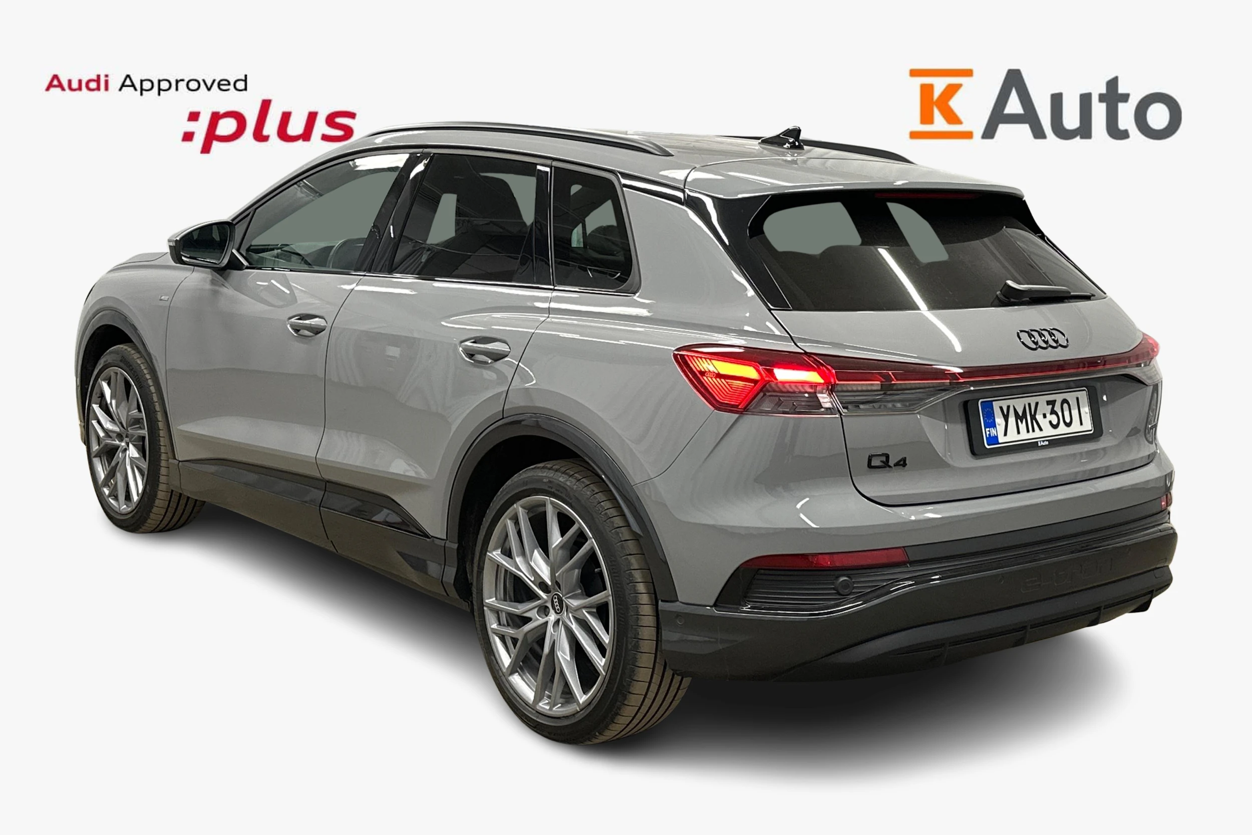 harmaa Audi Q4 e-tron 2024 kuva 2.