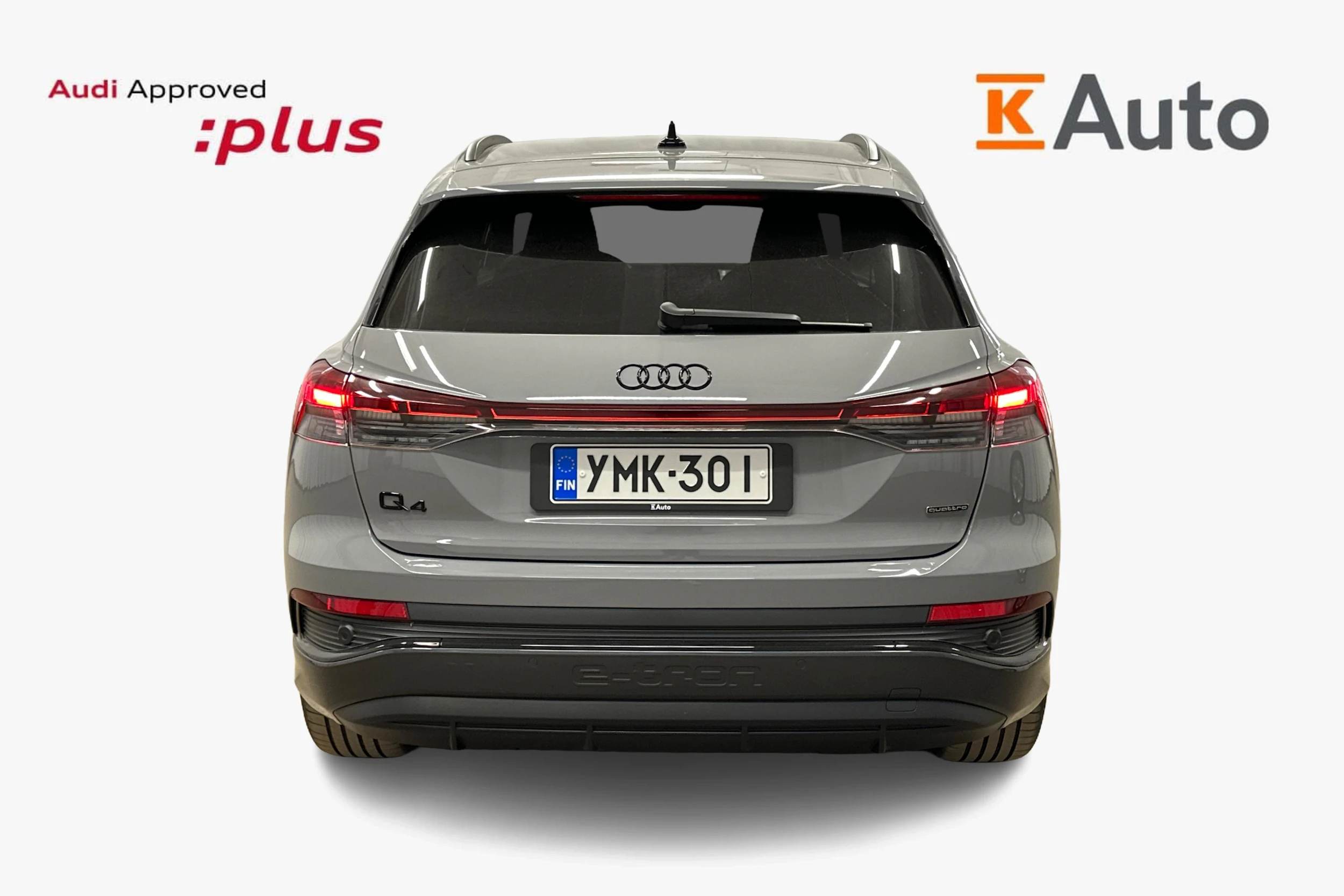 harmaa Audi Q4 e-tron 2024 kuva 3.