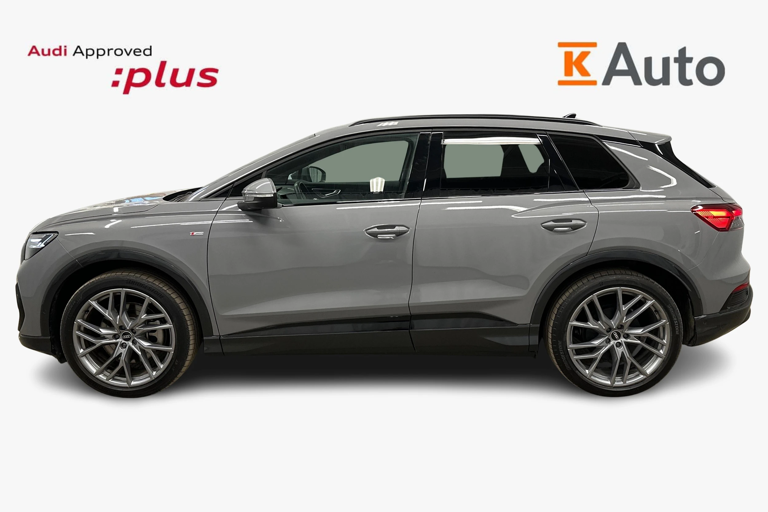 harmaa Audi Q4 e-tron 2024 kuva 5.