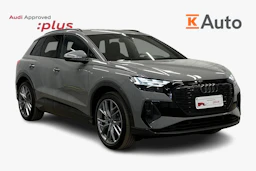 harmaa Audi Q4 e-tron 2024 kuva 1.