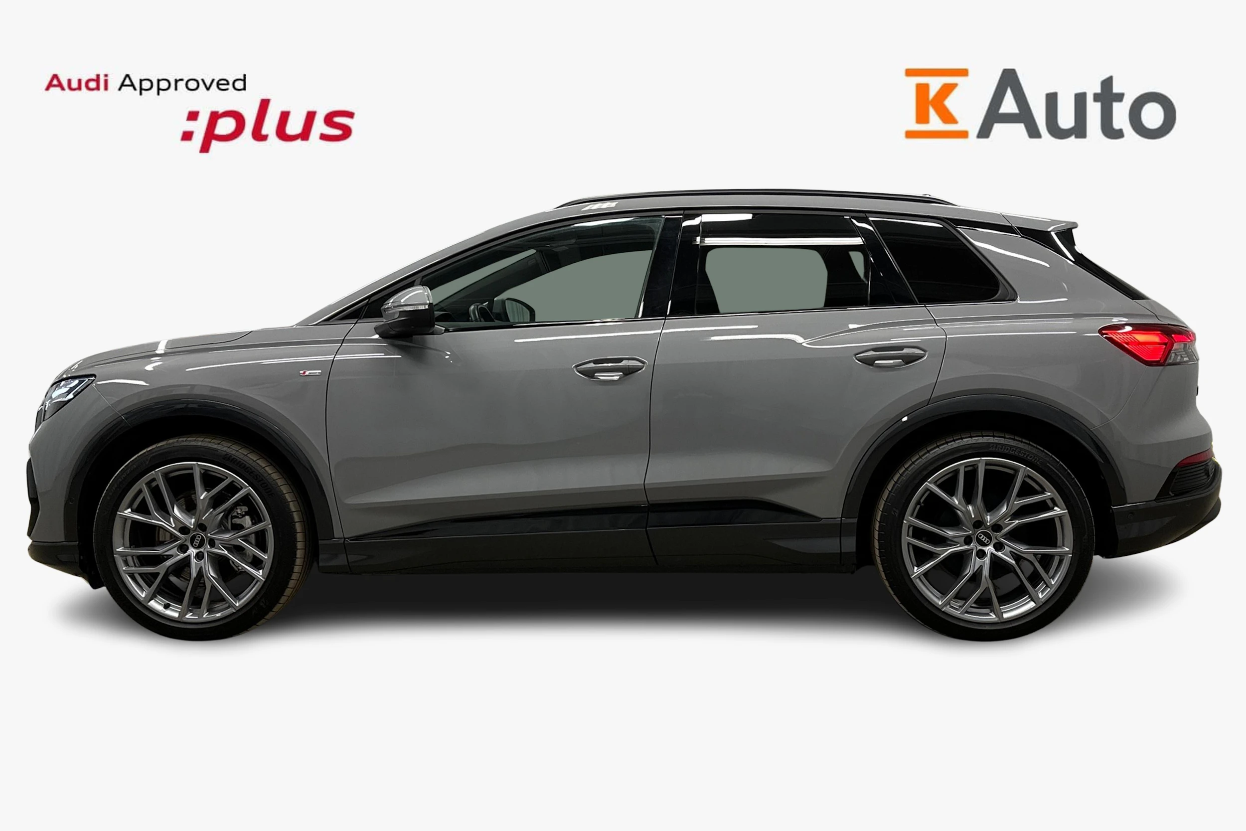 harmaa Audi Q4 e-tron 2024 kuva 5.