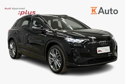 musta Audi Q4 e-tron 2024 kuva 1.