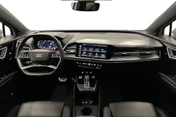 valkoinen Audi Q4 e-tron 2024 kuva 7.