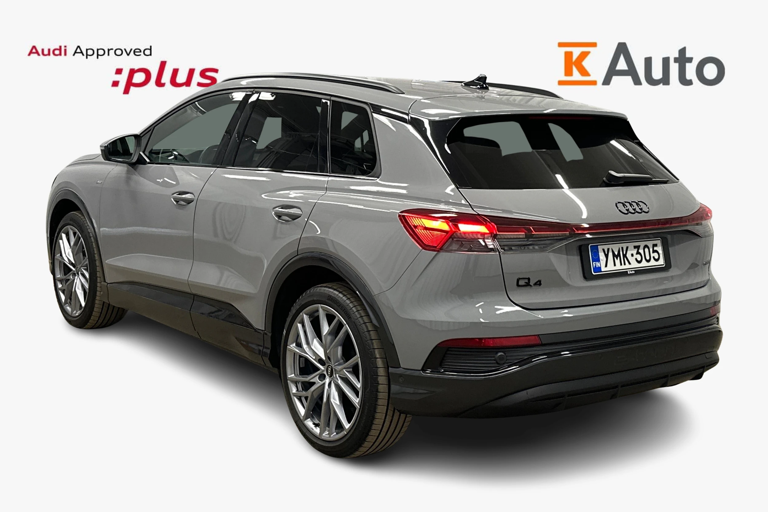 harmaa Audi Q4 e-tron 2024 kuva 2.