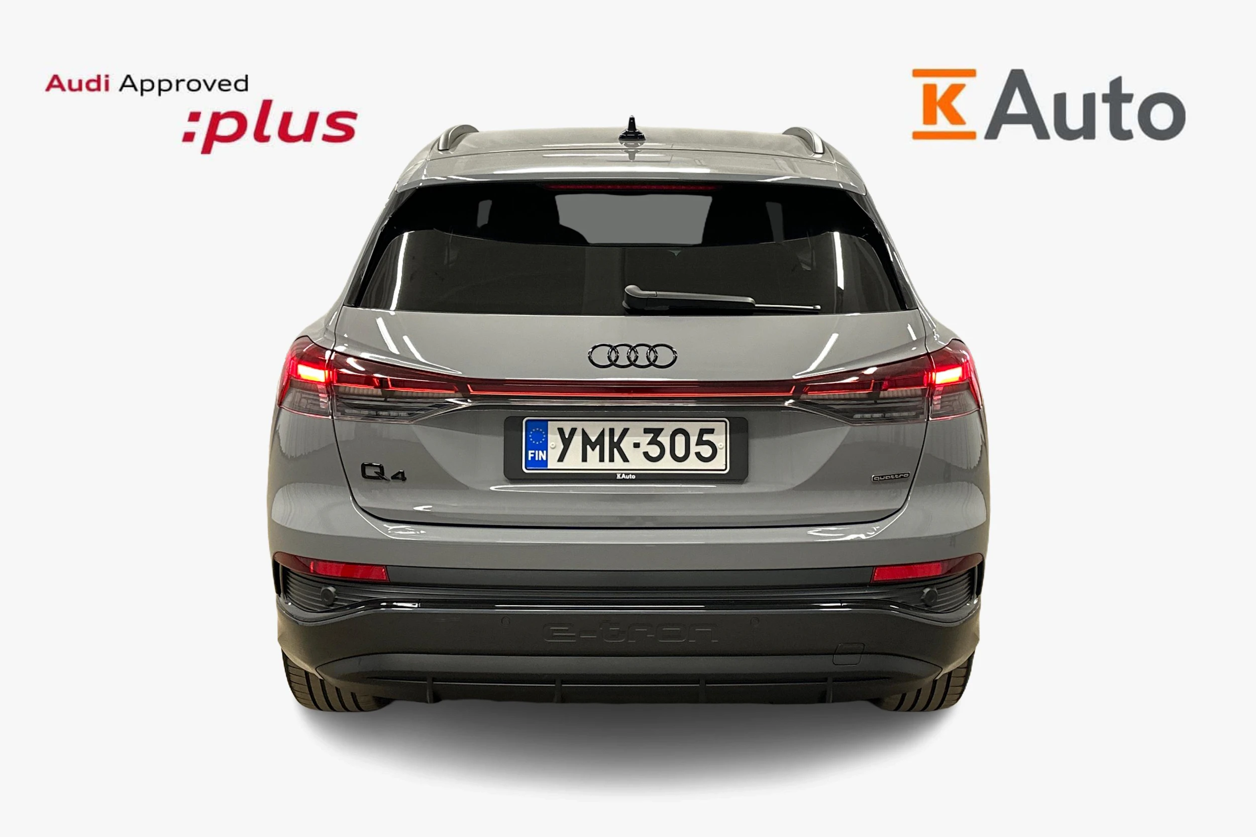 harmaa Audi Q4 e-tron 2024 kuva 3.