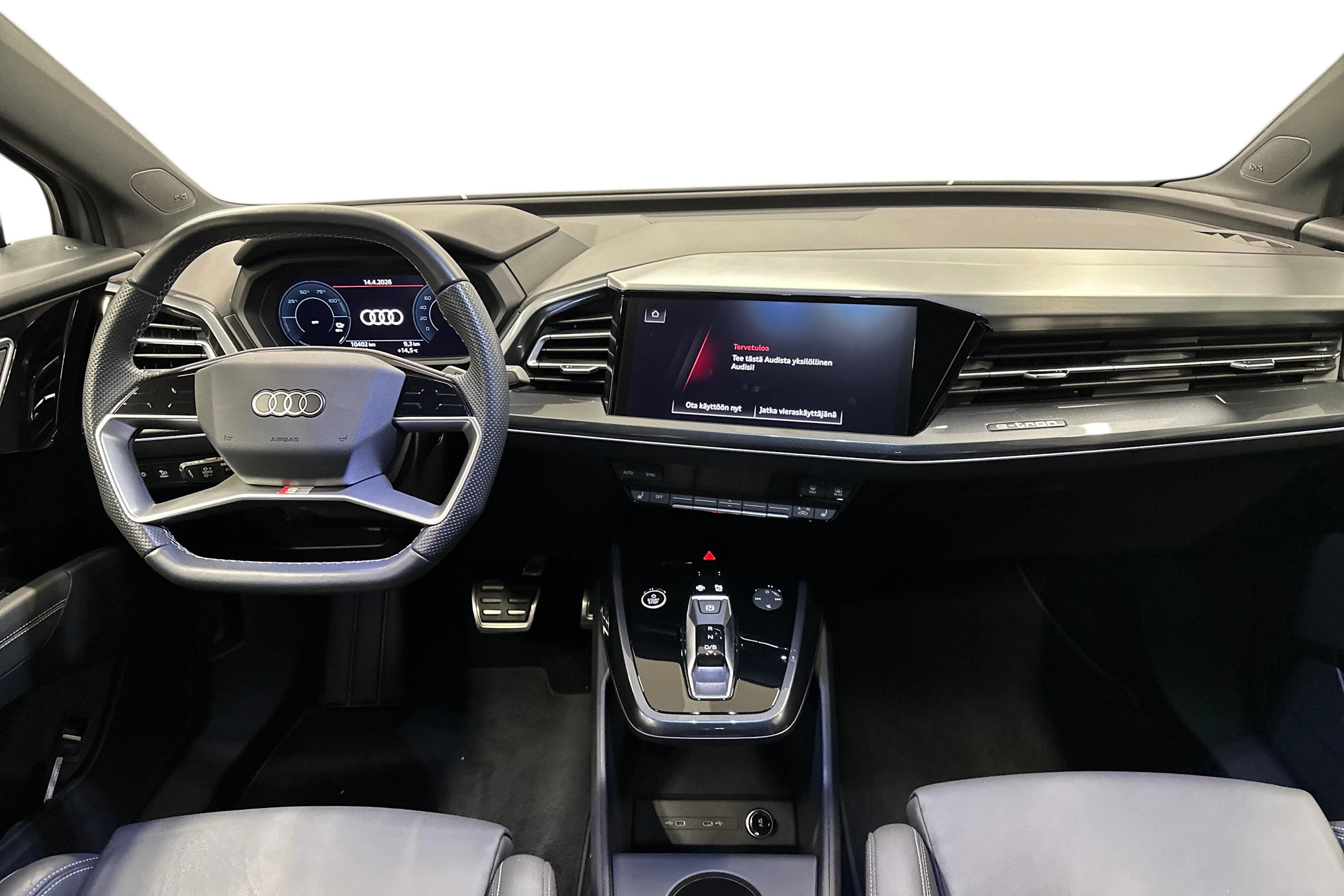 harmaa Audi Q4 e-tron 2024 kuva 7.