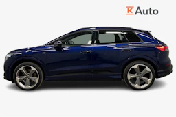 sininen Audi Q4 e-tron 2024 kuva 5.