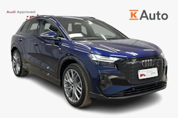 sininen Audi Q4 e-tron 2024 kuva 1.