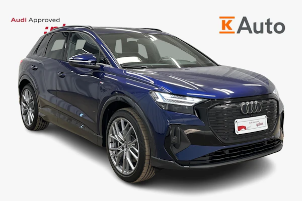 Audi Q4 e-tron 55 e-tron quattro S line  | Audi approved :plus takuu voimassa 24kk / 40 000km |