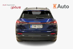 sininen Audi Q4 e-tron 2024 kuva 3.