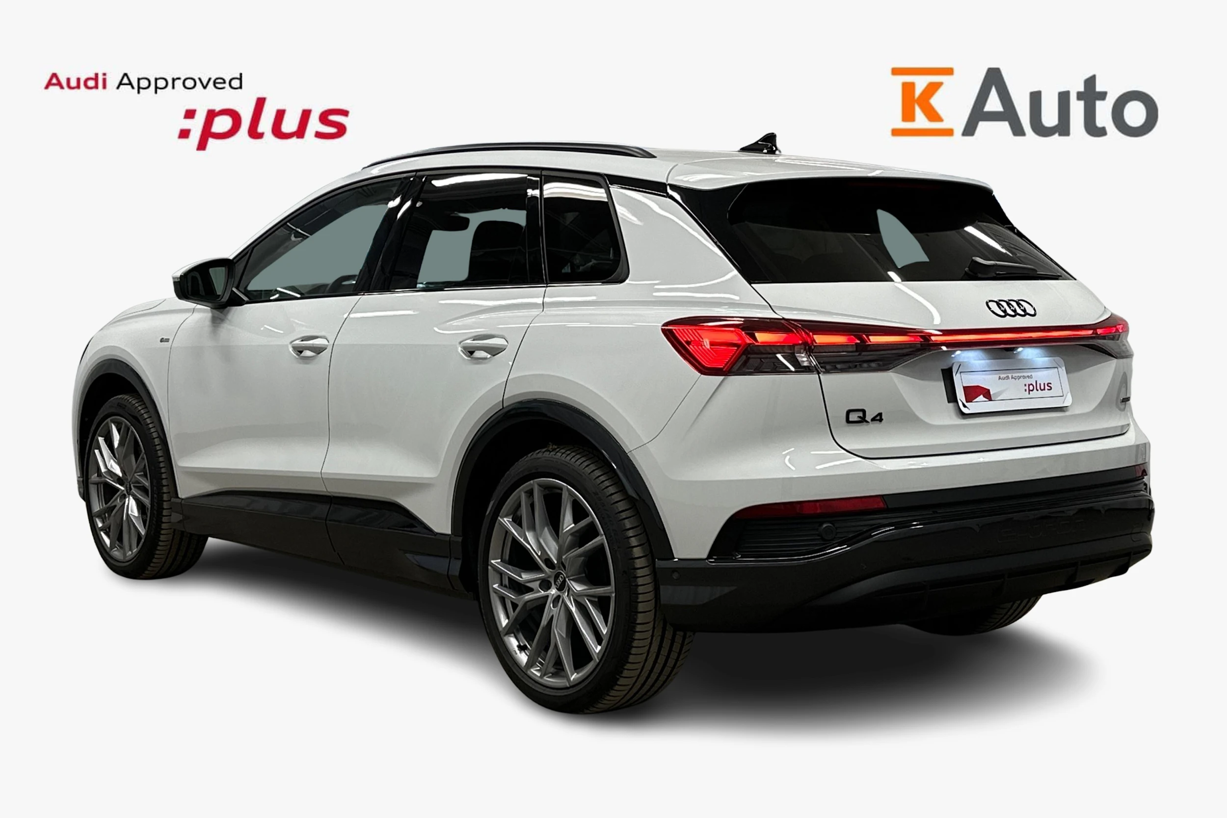valkoinen Audi Q4 e-tron 2024 kuva 2.