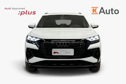 valkoinen Audi Q4 e-tron 2024 kuva 4.