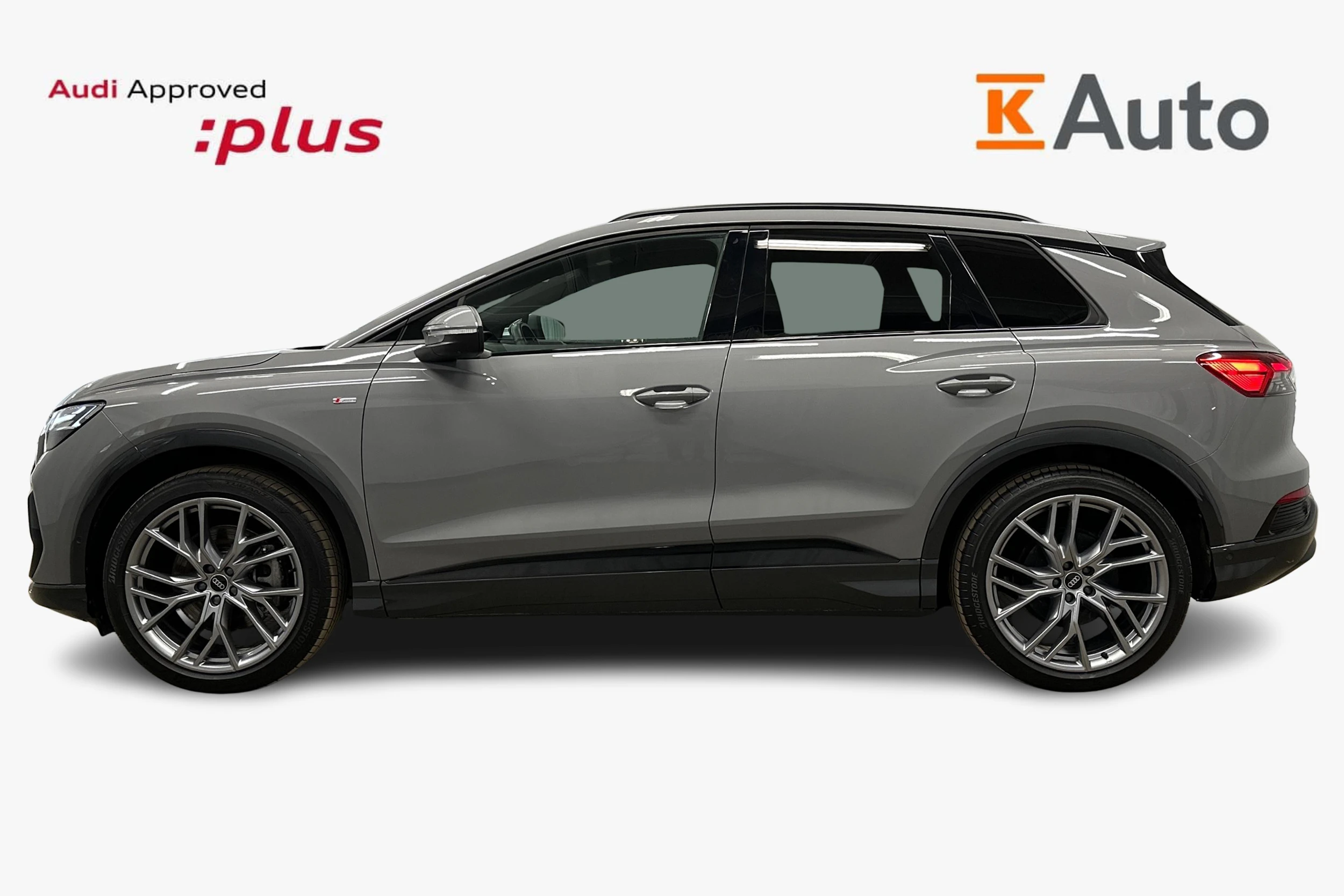 harmaa Audi Q4 e-tron 2024 kuva 5.