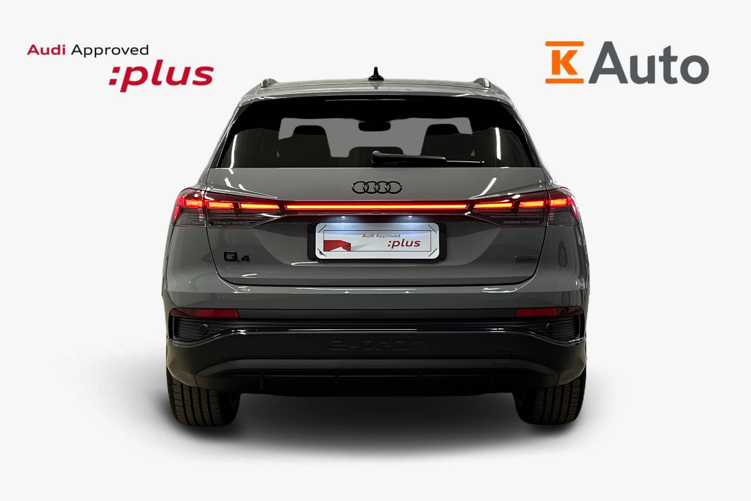 harmaa Audi Q4 e-tron 2024 kuva 3.